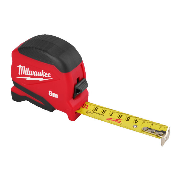 Рулетка Pro Compact MILWAUKEE (Gen 2), 8м, (25мм)