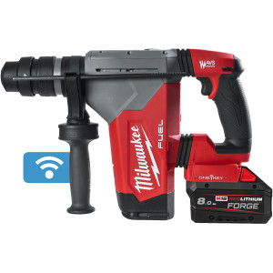 Перфоратор акумуляторний безщітковий SDS-PLUS MILWAUKEE, M18 ONEFHPX-802X, 5Дж (зарядний пристрій M12 -18 FC, 2 акумулятори М18