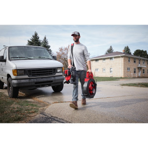 Машина прочистна акумуляторна MILWAUKEE, M12 HSFSM-602, 5м (зарядний пристрій С12 С, 2 акумулятори М12 В6 6Аг, картонне пакуванн