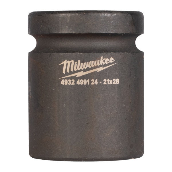 Головка ударна для з/д кріпленнь ShW 1'' 4гр. MILWAUKEE, 21х28мм Головка ударна для з/д кріпленнь ShW 1'' 4гр. MILWAUKEE, 21х28мм