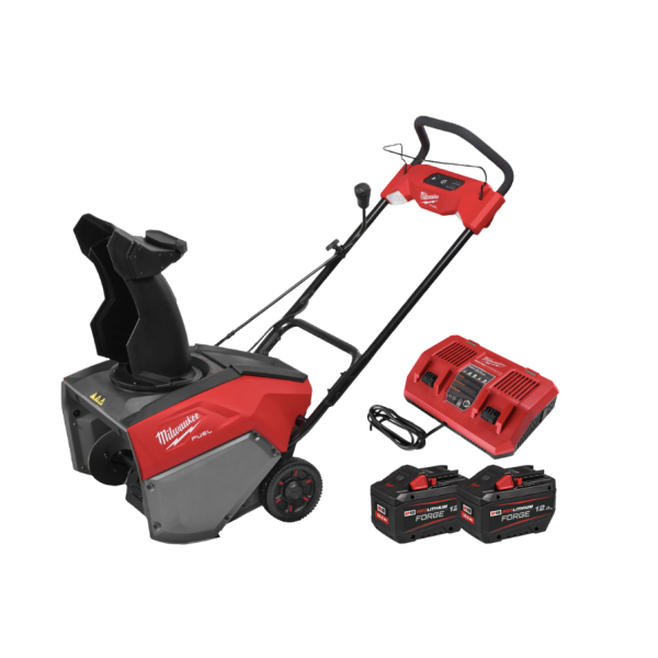 Машина снігоприбиральна акумуляторна безщіткова MILWAUKE, M18 F2SSBL-122 (зарядний пристрій M18 DFC, 2 акумулятори М18 FВ12 12Аг