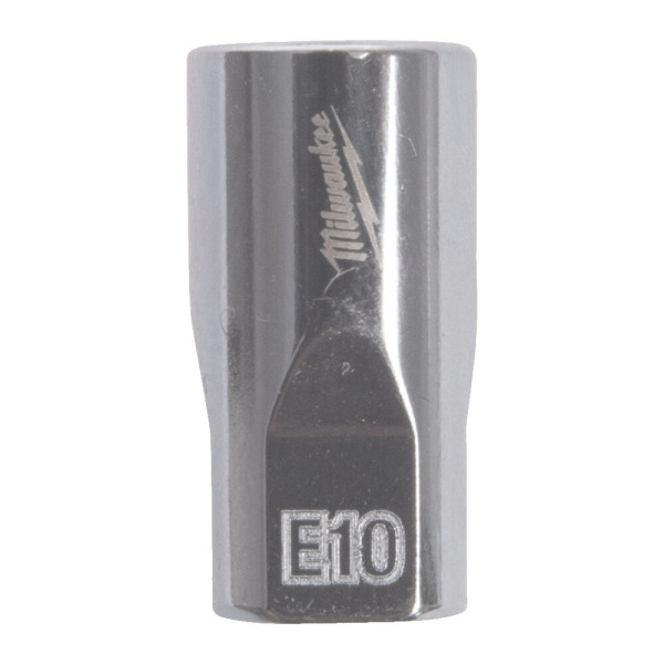 Головка торцева хромована TORX Е-стандарт 1/4'' MILWAUKEE, E10
