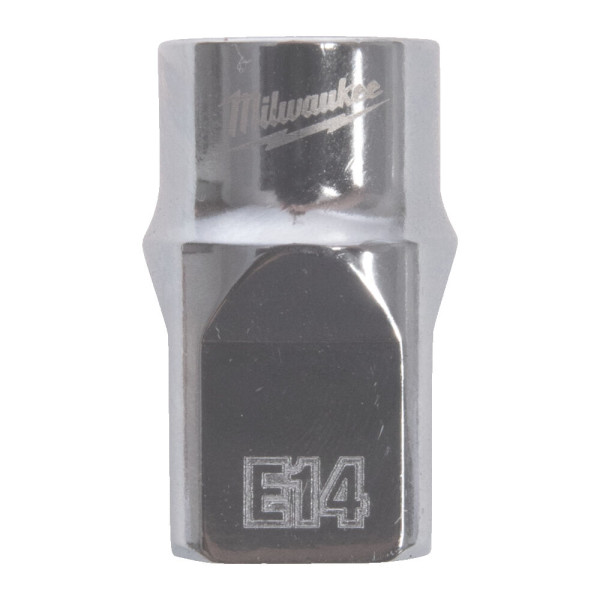 Головка торцевая хромированная TORX Е-стандарт 3/8'' MILWAUKEE, E14 Головка торцевая хромированная TORX Е-стандарт 3/8'' MILWAUKEE, E14