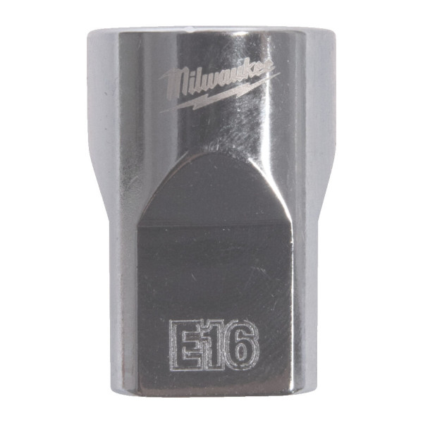 Головка торцевая хромированная TORX Е-стандарт 3/8'' MILWAUKEE, E16 Головка торцевая хромированная TORX Е-стандарт 3/8'' MILWAUKEE, E16