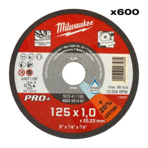 Диск відрізний по металу MILWAUKEE, SCS 41/125х1 P...