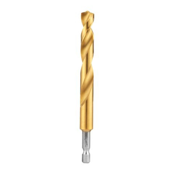 Свердло по металу RedHEX SHOCKWAVE HSS-TiN MILWAUKEE, діаметр 11,0х125х80мм, (5шт), пластикова коробка Свердло по металу RedHEX SHOCKWAVE HSS-TiN MILWAUKEE, діаметр 11,0х125х80мм, (5шт), пластикова коробка