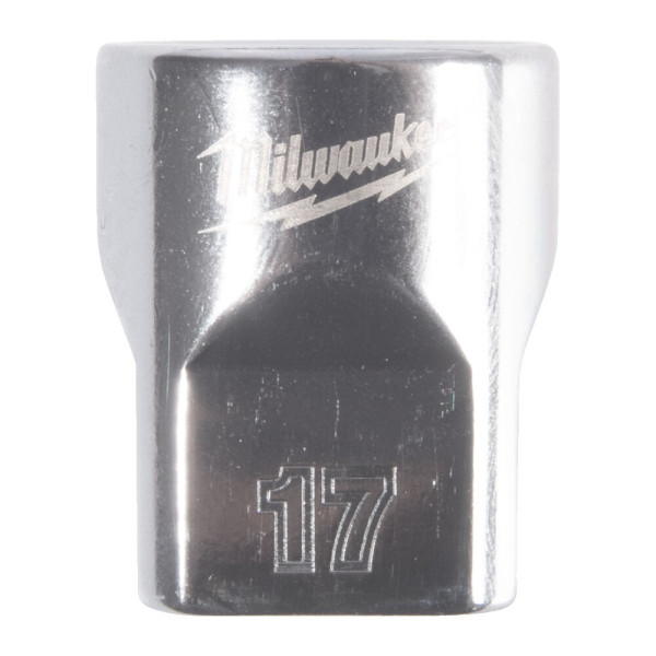 Головка торцева хромована 3/8'' MILWAUKEE, (зірочка 12 гранн.), 17мм