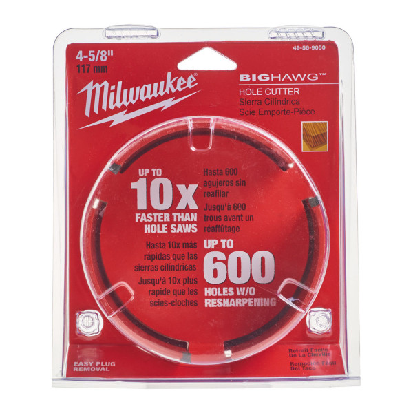 Коронка по дереву MILWAUKEE BIGHAW діаметр 117мм