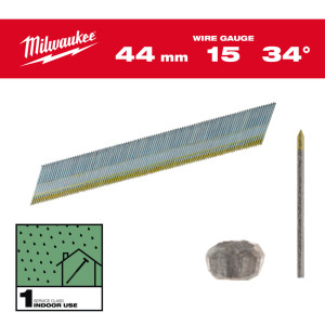 Цвяхи оцинковані з D-образною головкою MILWAUKEE, ...