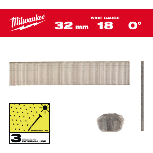 Цвяхи з нержавійки з Т-образною головкою MILWAUKEE...