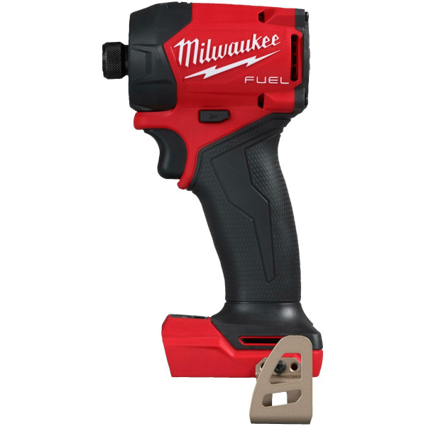 Шуруповерт ударний гідравлічний акумуляторний безщітковий MILWAUKEE, M18 FIDRQ-0X,113Нм (каркас, кліпса для ременя, HD кейс)