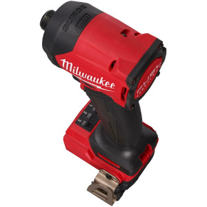 Шуруповерт ударний гідравлічний акумуляторний безщітковий MILWAUKEE, M18 FIDRQ-0X,113Нм (каркас, кліпса для ременя, HD кейс)