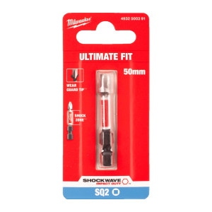 Біта SHOCKWAVE MILWAUKEE, SQ2, 50мм