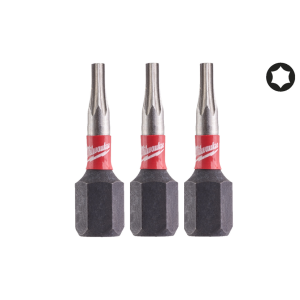 Біта SHOCKWAVE MILWAUKEE, TX8, 25мм, (3шт)