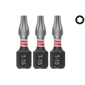Біта SHOCKWAVE MILWAUKEE, TX15, 25мм, (3шт)