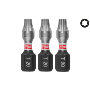 Біта SHOCKWAVE MILWAUKEE, TX20, 25мм, (3шт)