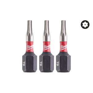 Біта SHOCKWAVE MILWAUKEE, TX BO9, 25мм, (3шт)