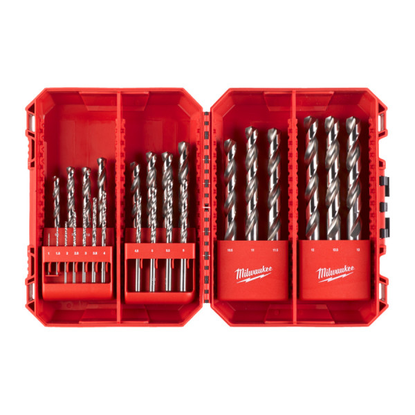 Набір свердел по металу THUNDERWEB HSS-G MILWAUKEE Set CB, DIN-338, (діаметр 1/1.5/2/2.5/3/3.5/4/4.5/5/5.5/6/6.5/7/7.5/8/8.5/9/9 Набір свердел по металу THUNDERWEB HSS-G MILWAUKEE Set CB, DIN-338, (діаметр 1/1.5/2/2.5/3/3.5/4/4.5/5/5.5/6/6.5/7/7.5/8/8.5/9/9