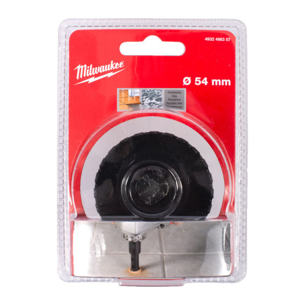 Коронка алмазна Diamond Max MILWAUKEE M14, діаметр 54мм (сухе свердління)