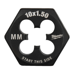 Плашка шестигранна MILWAUKEE, М10-1,50мм