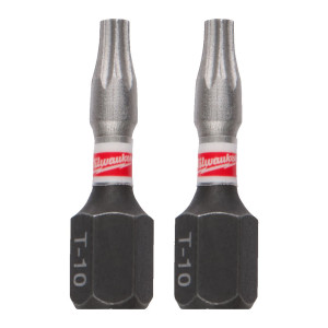 Біта SHOCKWAVE MILWAUKEE, TX10, 25мм, (25шт)