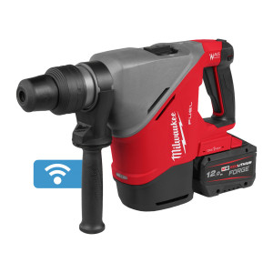 Перфоратор акумуляторний SDS-MAX MILWAUKEE, M18 FHACO540-122C (зарядний пристрій M12-18 FC, 2 акумулятори FB12 12Аг, кейс)