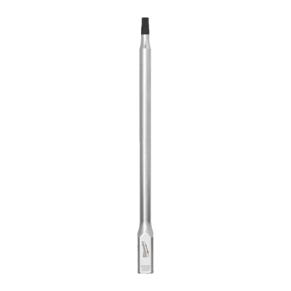 Головка торцева хромована 1/4'' MILWAUKEE подовжена з бітою Torx, T27
