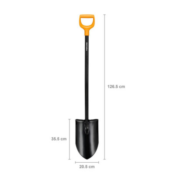 Лопата штикова подовжена FISKARS Solid XL (1067517) Лопата штикова подовжена FISKARS Solid XL (1067517)