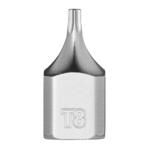 Головка торцева хромована 1/4'' MILWAUKEE укорочен...