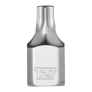 Головка торцева хромована 1/4'' MILWAUKEE укорочен...