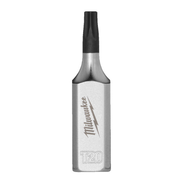 Головка торцева хромована 1/4'' MILWAUKEE з бітою TX BO, T20 Головка торцева хромована 1/4'' MILWAUKEE з бітою TX BO, T20