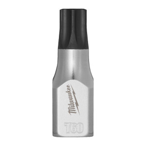 Головка торцева хромована 1/4'' MILWAUKEE з бітою ...