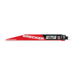 Полотно для шабельних пил WRECKER CARBIDE NITRUS MILWAUKEE, 230х4,2мм, (5шт), (мультіматеріал)