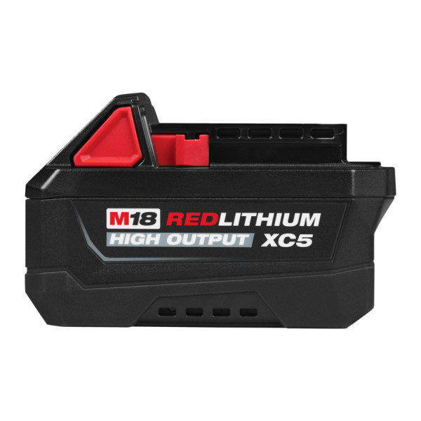 Акумулятор Li-Ion HIGH OUTPUT MILWAUKEE, M18 HB5 5Aч Акумулятор Li-Ion HIGH OUTPUT MILWAUKEE, M18 HB5 5Aч