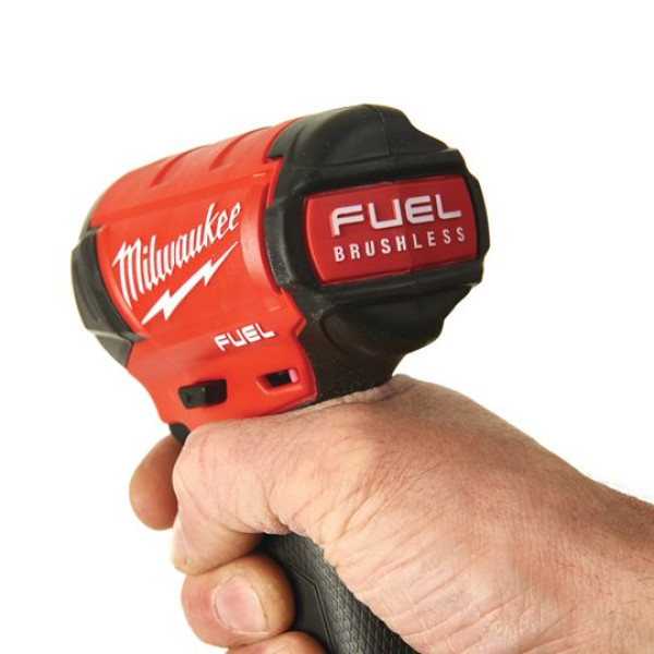 Шуруповерт ударний гідравлічний акумуляторний безщітковий 1/4'' HEX MILWAUKEE, M12 FQID-0, 50Нм (каркас, кліпса для ременя, карт Шуруповерт ударний гідравлічний акумуляторний безщітковий 1/4'' HEX MILWAUKEE, M12 FQID-0, 50Нм (каркас, кліпса для ременя, карт