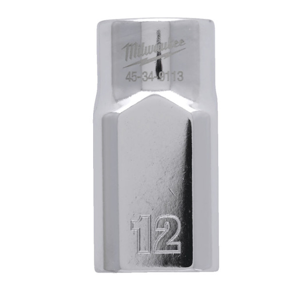 Головка торцева хромована 1/2'' 6гр. MILWAUKEE, 12мм Головка торцева хромована 1/2'' 6гр. MILWAUKEE, 12мм