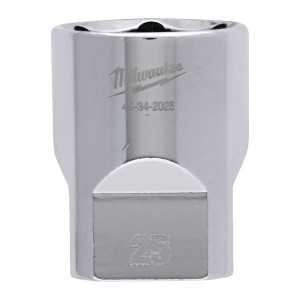 Головка торцева хромована 1/2'' 6гр. MILWAUKEE, 25мм