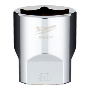Головка торцева хромована 1/2'' 6гр. MILWAUKEE, 30мм