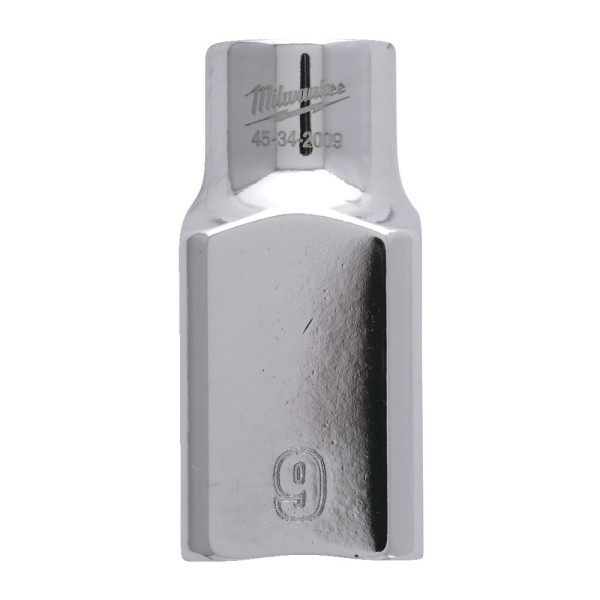 Головка торцева хромована 1/2'' 6гр. MILWAUKEE, 9мм Головка торцева хромована 1/2'' 6гр. MILWAUKEE, 9мм