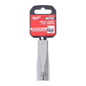 Головка торцева хромована 1/2'' 6гр. MILWAUKEE, по...
