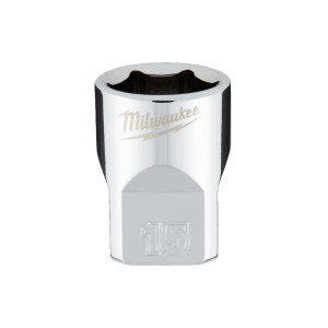 Головка торцева хромована 3/8'' 6гр. MILWAUKEE, 15...