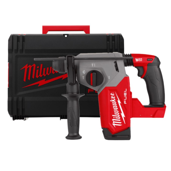 Перфоратор акумуляторний безщітковий SDS-PLUS MILWAUKEE, M18 FH-0X, 2,5Дж (каркас, HDкейс) Перфоратор акумуляторний безщітковий SDS-PLUS MILWAUKEE, M18 FH-0X, 2,5Дж (каркас, HDкейс)