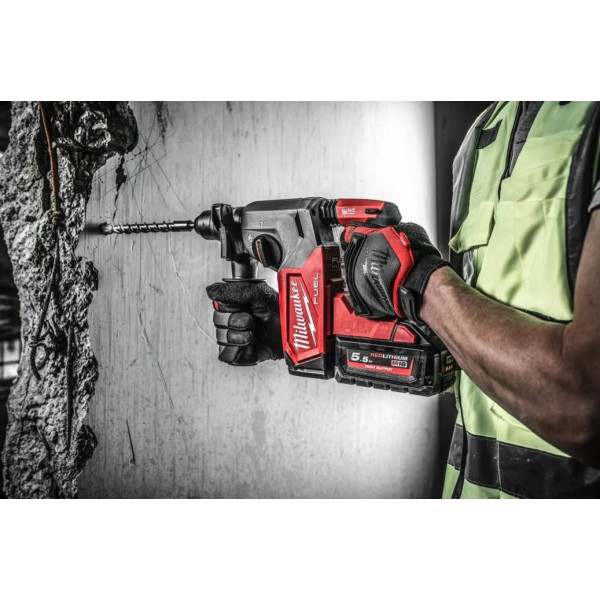 Перфоратор акумуляторний безщітковий SDS-PLUS MILWAUKEE, M18 FHX-0, 2,5Дж (каркас, картонне пакування Перфоратор акумуляторний безщітковий SDS-PLUS MILWAUKEE, M18 FHX-0, 2,5Дж (каркас, картонне пакування