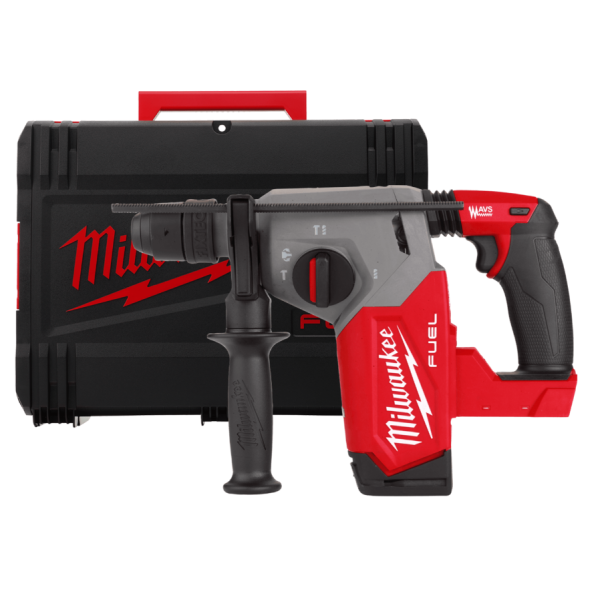Перфоратор акумуляторний безщітковий SDS-PLUS MILWAUKEE, M18 FHX-0X. 2,5Дж (каркас, патрон FIXTEC 13мм, HDкейс) Перфоратор акумуляторний безщітковий SDS-PLUS MILWAUKEE, M18 FHX-0X. 2,5Дж (каркас, патрон FIXTEC 13мм, HDкейс)