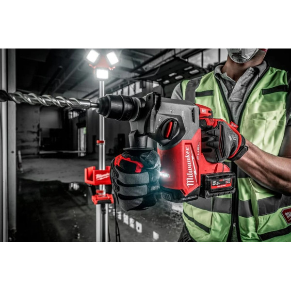 Перфоратор акумуляторний безщітковий SDS-PLUS MILWAUKEE, M18 FHX-0X. 2,5Дж (каркас, патрон FIXTEC 13мм, HDкейс) Перфоратор акумуляторний безщітковий SDS-PLUS MILWAUKEE, M18 FHX-0X. 2,5Дж (каркас, патрон FIXTEC 13мм, HDкейс)