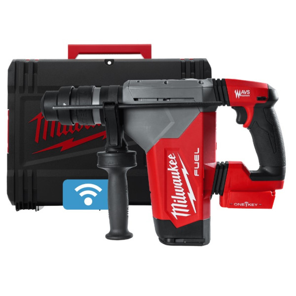 Перфоратор акумуляторний безщітковий SDS-PLUS MILWAUKEE, M18 ONEFHPX-0X, 5Дж (каркас, патрон FIXTEC 13мм, HDкейс) Перфоратор акумуляторний безщітковий SDS-PLUS MILWAUKEE, M18 ONEFHPX-0X, 5Дж (каркас, патрон FIXTEC 13мм, HDкейс)