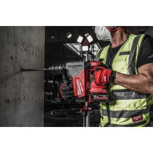 Перфоратор акумуляторний безщітковий SDS-PLUS MILWAUKEE, M18 ONEFHPX-0X, 5Дж (каркас, патрон FIXTEC 13мм, HDкейс)