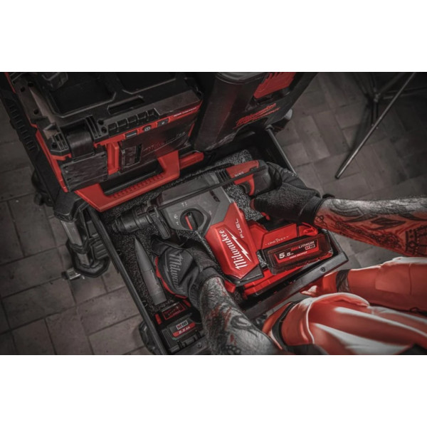 Перфоратор акумуляторний безщітковий SDS-PLUS MILWAUKEE, M18 ONEFHX-0, 2,5Дж (HD кейс)