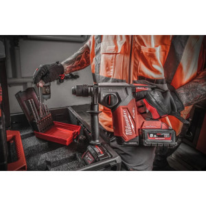 Перфоратор акумуляторний безщітковий SDS-PLUS MILWAUKEE, M18 ONEFHX-0, 2,5Дж (HD кейс)