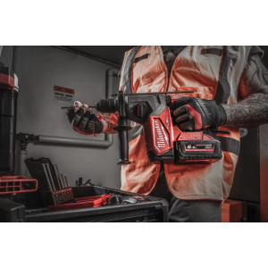 Перфоратор акумуляторний безщітковий SDS-PLUS MILWAUKEE, M18 ONEFHX-0X, 2,5Дж (каркас, патрон FIXTEC 13мм, HDкейс)